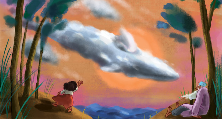 Girl standing