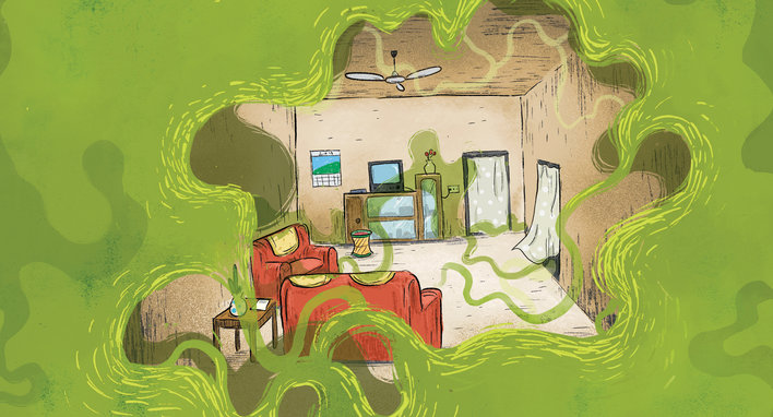 Home is engulfed with an extremely foul smell