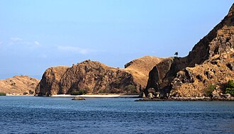 The islands receive very little rain throughout the year so it's one of the driest part of Indonesia
